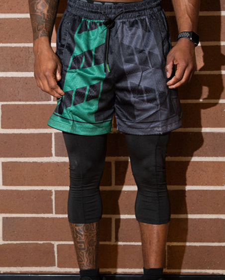 TX Mesh Shorts – Phantom Green