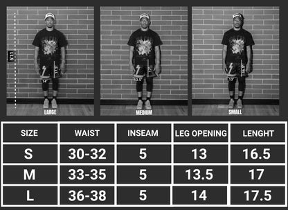 Gold Dust — Mesh Shorts