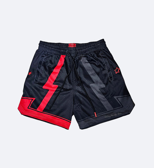 Sunset Rose — Mesh Shorts